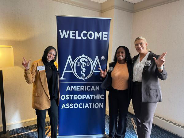 Students representing SOMA and COSGP joined delegates of the Oklahoma Osteopathic Association to vote on resolutions in the AOA House of Delegates. Students representing SOMA and COSGP joined delegates of the Oklahoma Osteopathic Association to vote on resolutions in the AOA House of Delegates.