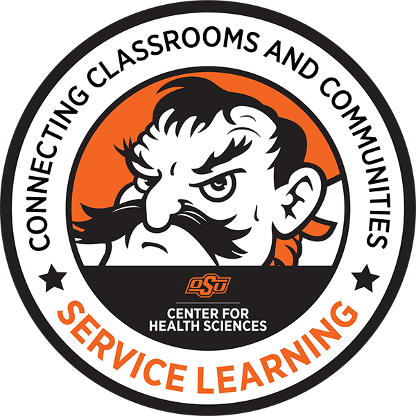 OSU Center for Health Sciences Service Learning logo.